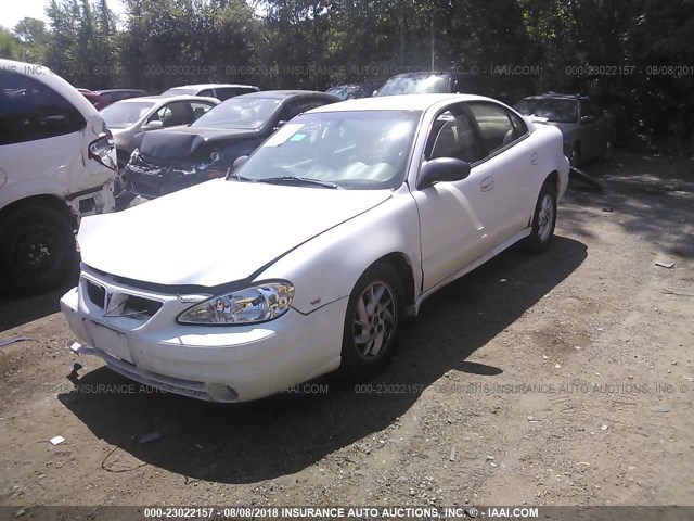 1G2NF52E53C292603 - 2003 PONTIAC GRAND AM SE1 WHITE photo 2