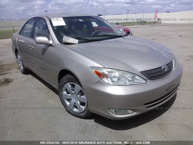 4T1BE32K34U850192 - 2004 TOYOTA CAMRY LE/XLE/SE 金色 照片 1