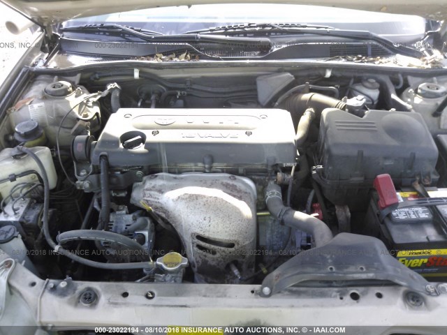 4T1BE32K82U629006 - 2002 TOYOTA CAMRY LE/XLE/SE Алтын фото 10