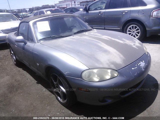 JM1NB353830309322 - 2003 MAZDA MX-5 MIATA LS GRAY photo 1