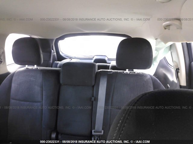 5N1AR2MN8FC655571 - 2015 NISSAN PATHFINDER S/SV/SL/PLATINUM GRAY photo 8