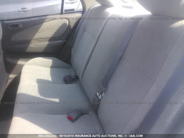 1Y1SK5284WZ437664 - 1998 CHEVROLET GEO PRIZM LSI WHITE photo 8