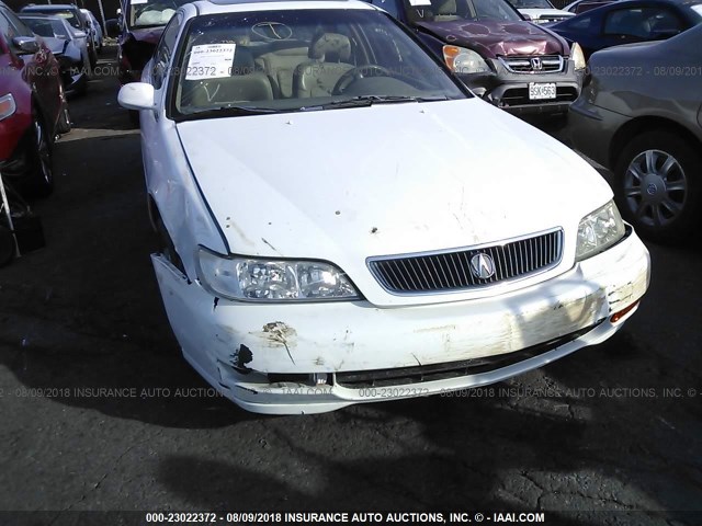 19UYA2251WL009416 - 1998 ACURA 3.0CL WHITE photo 6