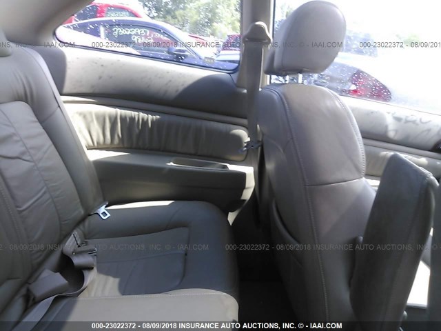 19UYA2251WL009416 - 1998 ACURA 3.0CL Beyaz fotoğraf 8