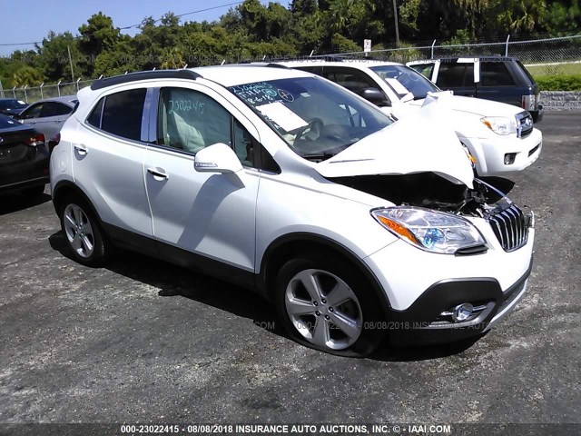 KL4CJBSB5GB546290 - 2016 BUICK ENCORE CONVENIENCE WHITE photo 1