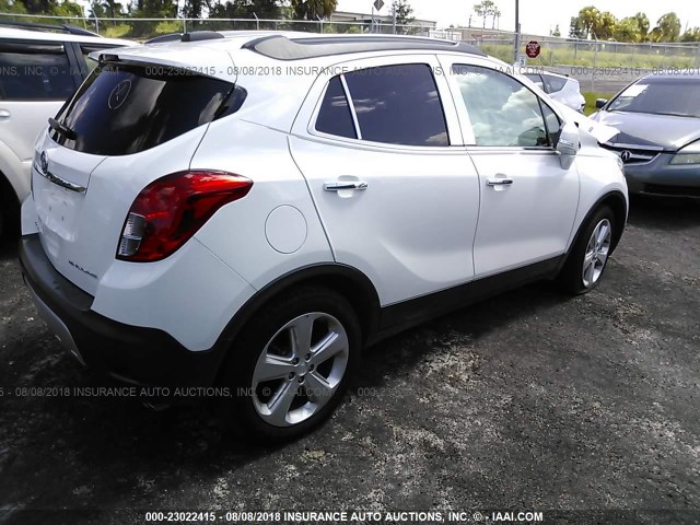 KL4CJBSB5GB546290 - 2016 BUICK ENCORE CONVENIENCE 白色 照片 4