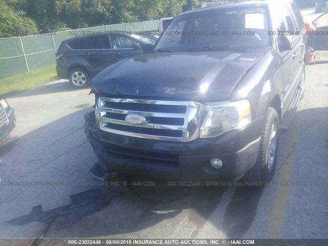 1FMFU16547LA01129 - 2007 FORD EXPEDITION XLT GRAY photo 6