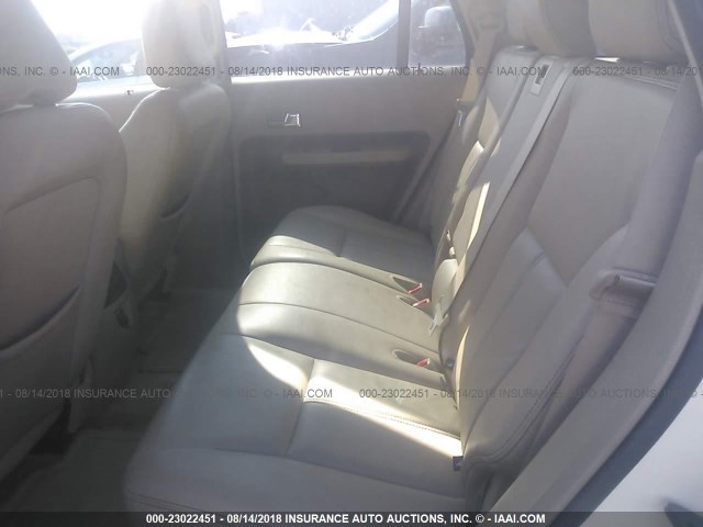 2FMDK39CX7BB55623 - 2007 FORD EDGE SEL PLUS CREAM photo 8