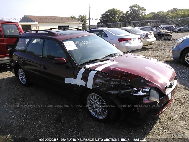 4S3BH635237302493 - 2003 SUBARU LEGACY L/L SPECIAL RED photo 1