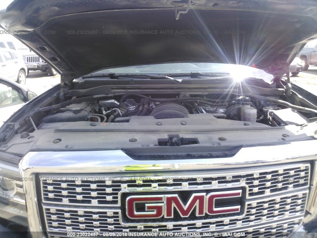 3GTP1PEC7HG300715 - 2017 GMC SIERRA C1500 DENALI BLACK photo 10