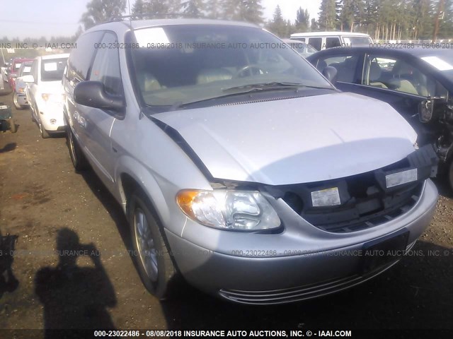 2C8GP74L22R708071 - 2002 CHRYSLER TOWN & COUNTRY EX SILVER photo 1