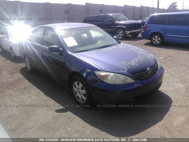 4T1BE32K92U602171 - 2002 TOYOTA CAMRY LE/XLE/SE Mavi foto 1