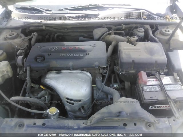 4T1BE32K92U602171 - 2002 TOYOTA CAMRY LE/XLE/SE Mavi foto 10