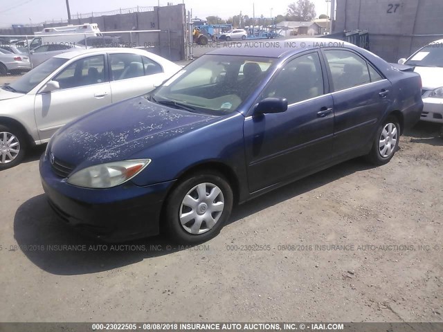 4T1BE32K92U602171 - 2002 TOYOTA CAMRY LE/XLE/SE Mavi foto 2