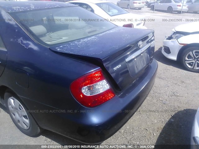 4T1BE32K92U602171 - 2002 TOYOTA CAMRY LE/XLE/SE Mavi foto 6
