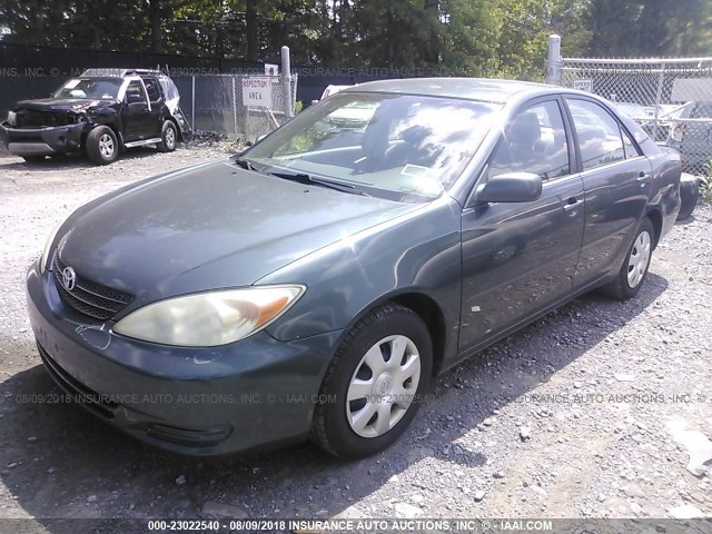 4T1BE32K13U649096 - 2003 TOYOTA CAMRY LE/XLE/SE 绿色 照片 2