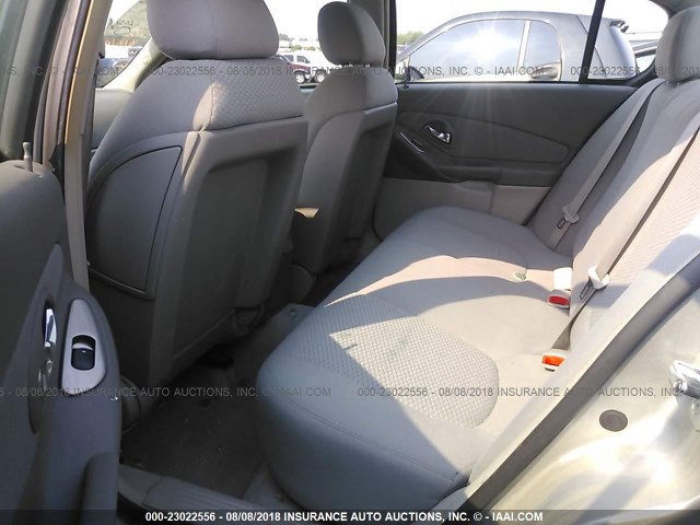 1G1ZS57F77F257620 - 2007 CHEVROLET MALIBU LS SILVER photo 8