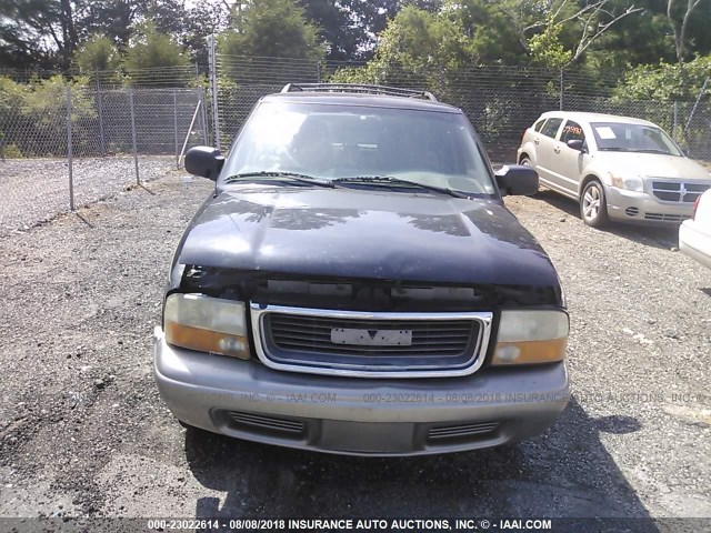 1GKCS13W9X2531763 - 1999 GMC JIMMY BLACK photo 6