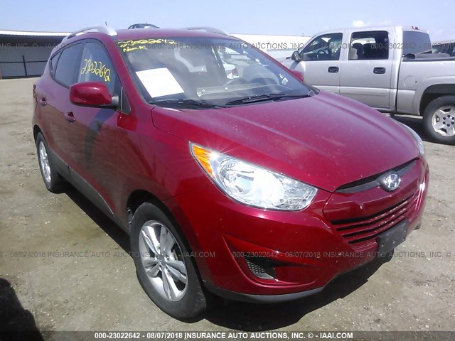 KM8JUCAC0AU021701 - 2010 HYUNDAI TUCSON GLS/LIMITED RED photo 1