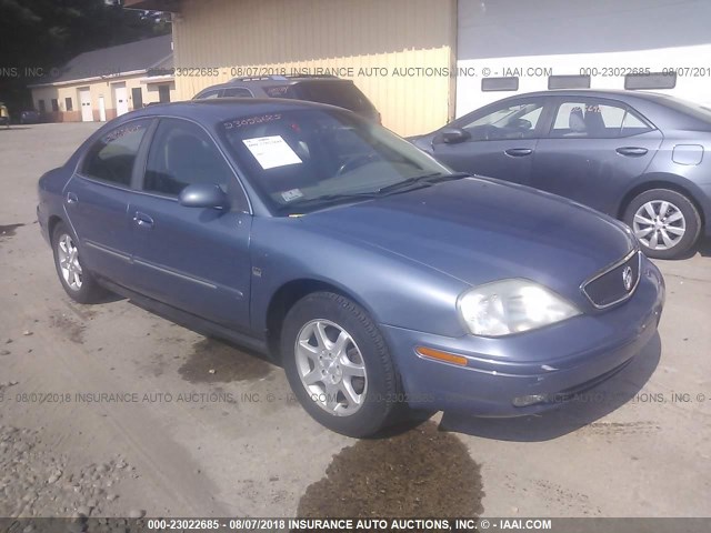 1MEFM55S01G649505 - 2001 MERCURY SABLE LS PREMIUM BLUE photo 1