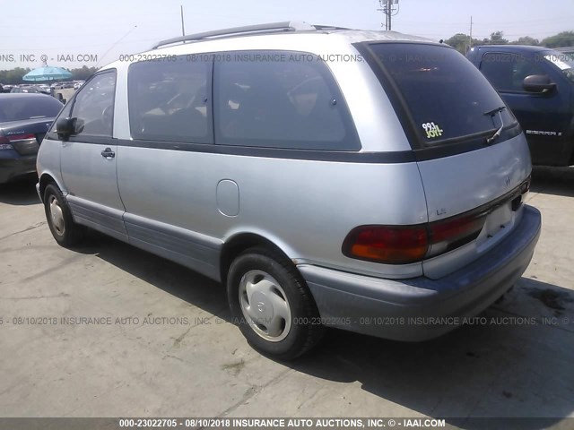 JT3AC22S7P1023385 - 1993 TOYOTA PREVIA LE GRAY photo 3