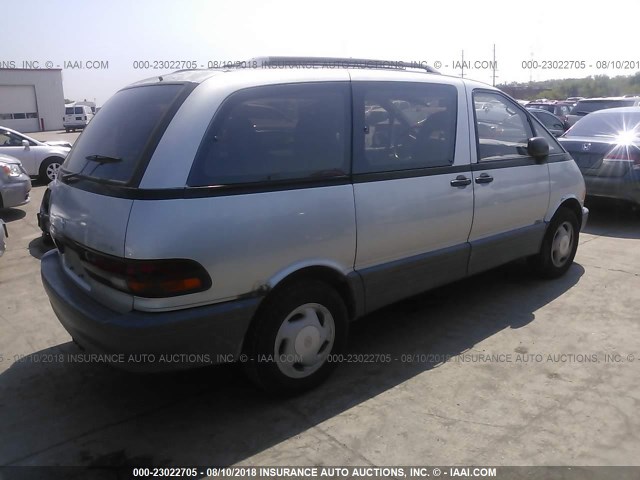 JT3AC22S7P1023385 - 1993 TOYOTA PREVIA LE GRAY photo 4