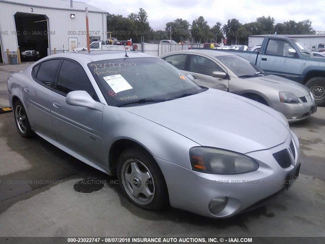 2G2WR544541374709 - 2004 PONTIAC GRAND PRIX GTP ვერცხლისფერი ფოტო 1