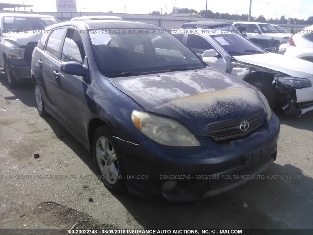 2T1KR32E56C594818 - 2006 TOYOTA COROLLA MATRIX XR BLUE photo 1
