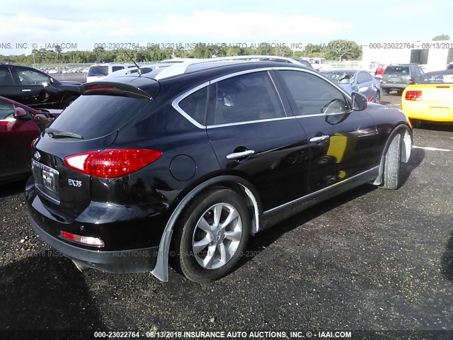 JNKAJ09E98M304429 - 2008 INFINITI EX35 JOURNEY BLACK photo 4