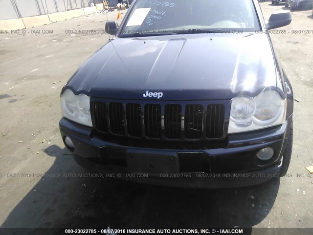 1J4GR48K06C169311 - 2006 JEEP GRAND CHEROKEE LAREDO/COLUMBIA/FREEDOM 黑色 照片 6