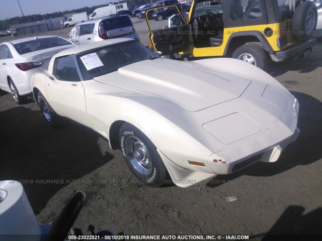 1Z8789S427337 - 1979 CHEVY CORVETTE  WHITE photo 1