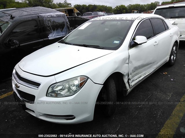 1G1ZH57B19F154790 - 2009 CHEVROLET MALIBU 1LT 白色 照片 2