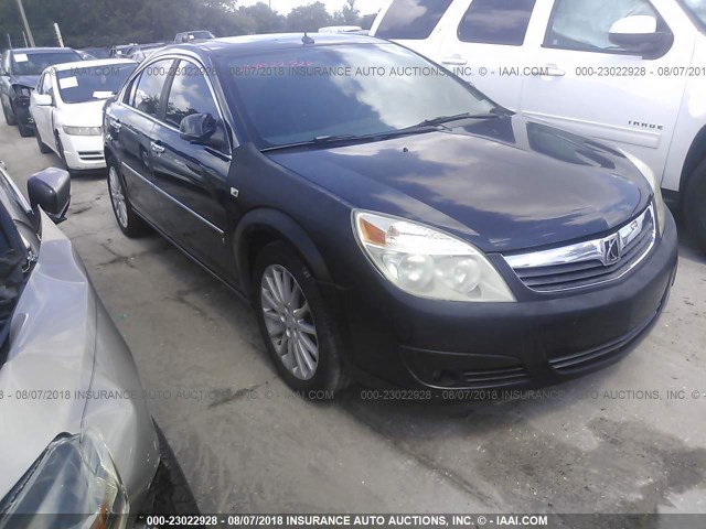 1G8ZV57737F196669 - 2007 SATURN AURA XR BLACK photo 1