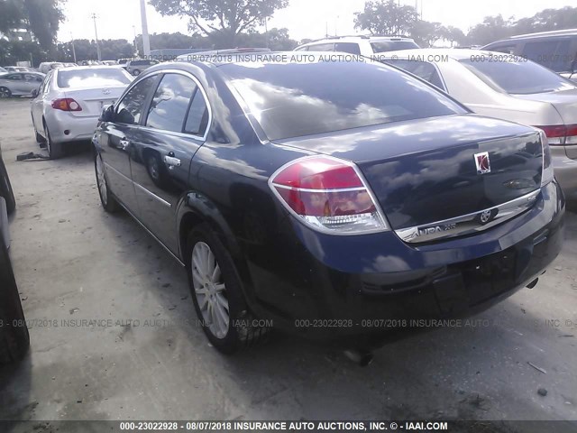 1G8ZV57737F196669 - 2007 SATURN AURA XR BLACK photo 3