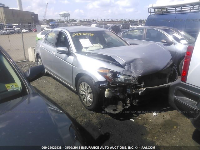 1HGCP2F31BA076976 - 2011 HONDA ACCORD LX SILVER photo 1