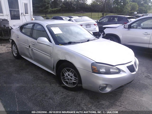 2G2WP522041318782 - 2004 PONTIAC GRAND PRIX GT SILVER photo 1