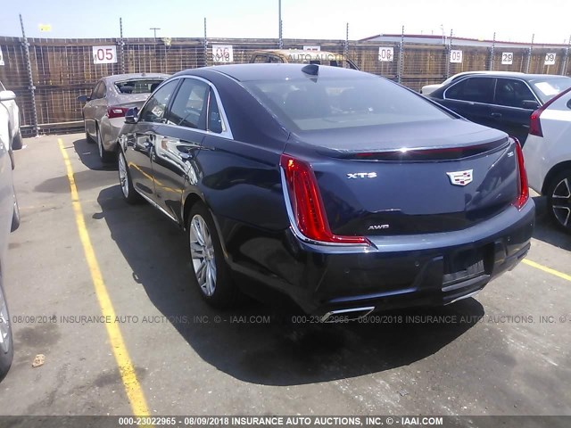 2G61N5S32J9164497 - 2018 CADILLAC XTS LUXURY BLUE photo 3