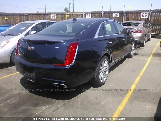 2G61N5S32J9164497 - 2018 CADILLAC XTS LUXURY BLUE photo 4