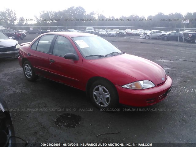 1G1JF5246Y7420955 - 2000 CHEVROLET CAVALIER LS RED photo 1