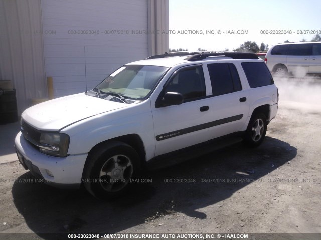 1GNET16S946114522 - 2004 CHEVROLET TRAILBLAZER EXT LS/EXT LT WHITE photo 2