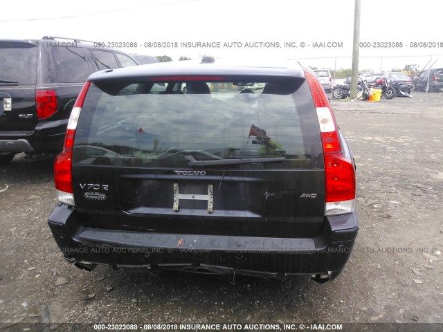 YV1SJ527172625772 - 2007 VOLVO V70 R BLUE photo 6