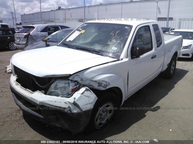 1N6BD0CT3FN711428 - 2015 NISSAN FRONTIER S/SV WHITE photo 2