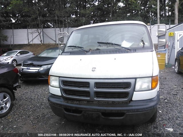 2B7HB11X51K534206 - 2001 DODGE RAM VAN B1500 თეთრი ფოტო 6