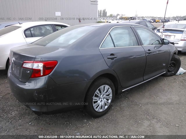 4T1BF1FK4CU047420 - 2012 TOYOTA CAMRY SE/LE/XLE 灰色 照片 4