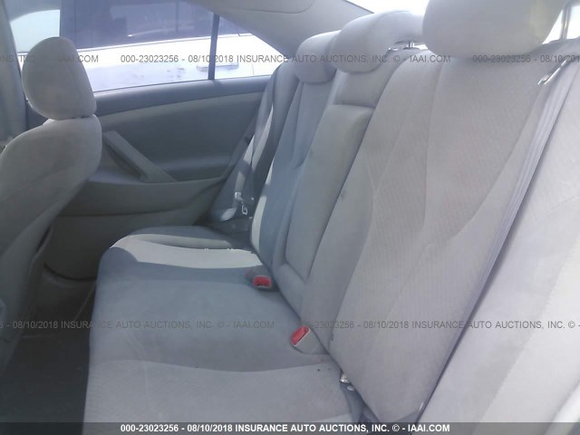 4T1BE46K57U500454 - 2007 TOYOTA CAMRY NEW GENERAT CE/LE/XLE/SE SILVER photo 8