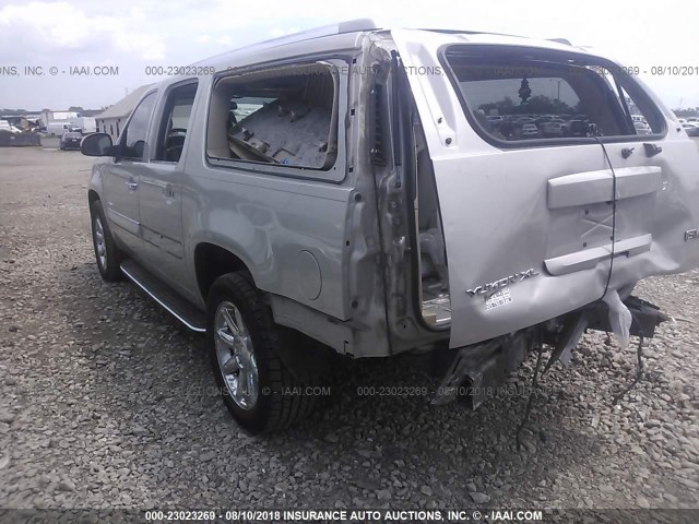 1GKFK66848J161420 - 2008 GMC YUKON XL DENALI TAN photo 3