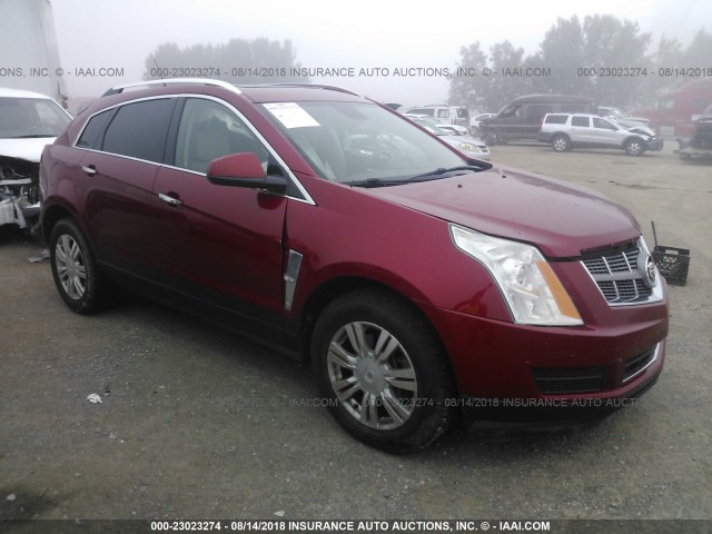 3GYFNDEY1AS546750 - 2010 CADILLAC SRX LUXURY COLLECTION RED photo 1