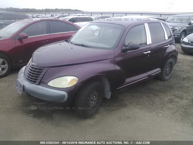 3C4FY48B52T266569 - 2002 CHRYSLER PT CRUISER CLASSIC PURPLE photo 2