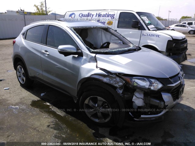 3CZRU5H72HM702673 - 2017 HONDA HR-V EXL SILVER photo 1