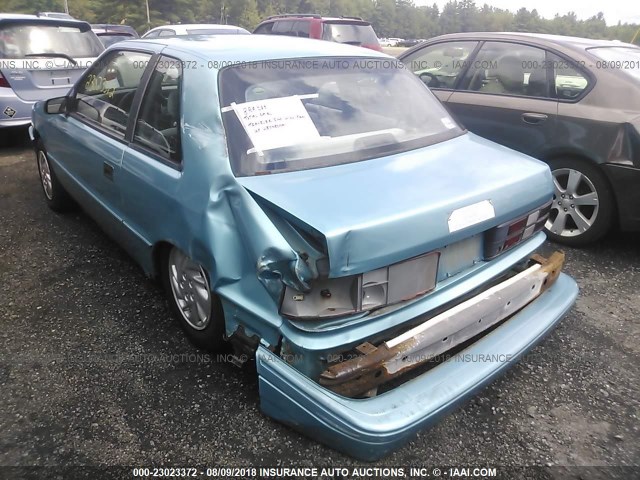 1B3AP24K3RN264340 - 1994 DODGE SHADOW BLUE photo 6